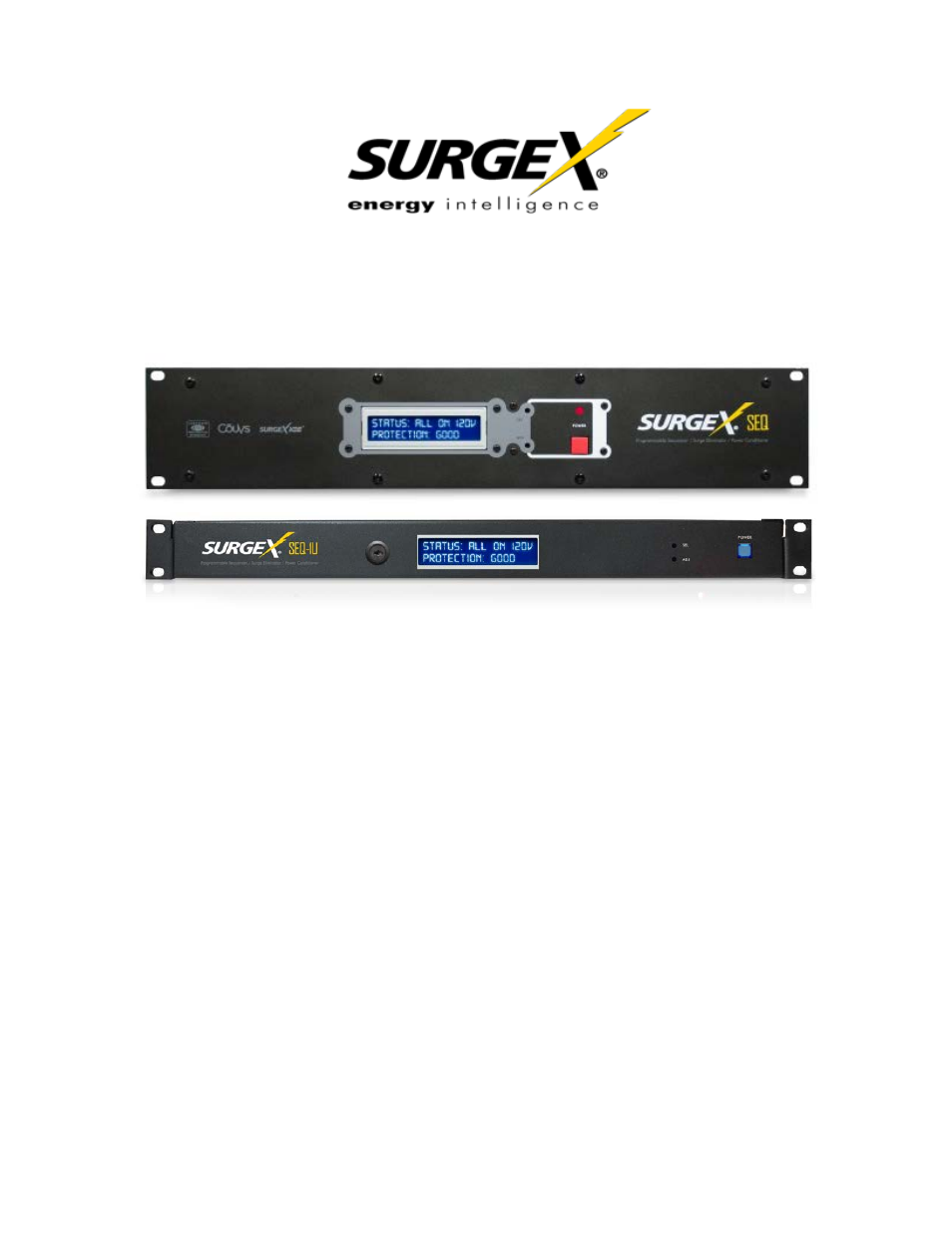 SurgeX SX-2120 User Manual | 23 pages