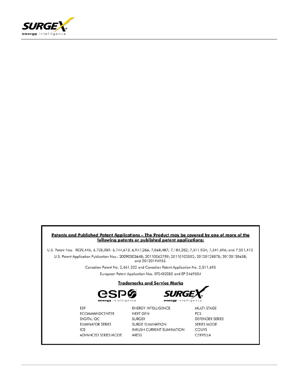 Seq/seq-1u user manual | SurgeX SX-2120 User Manual | Page 2 / 23