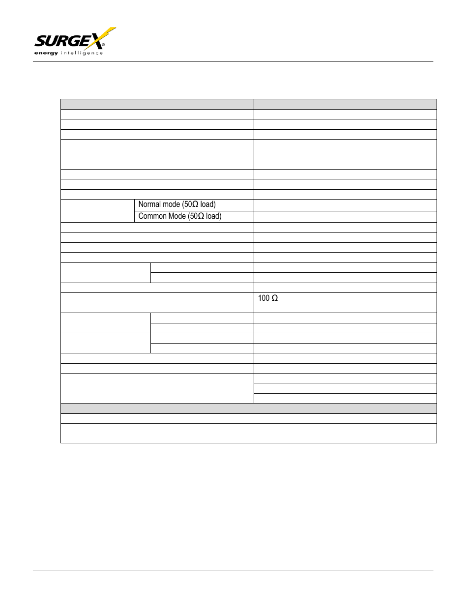 Specifications, Seq/seq-1u user manual | SurgeX SX-2120 User Manual | Page 23 / 23