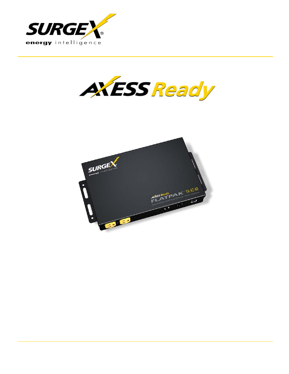 SurgeX SA-82 User Manual | 26 pages