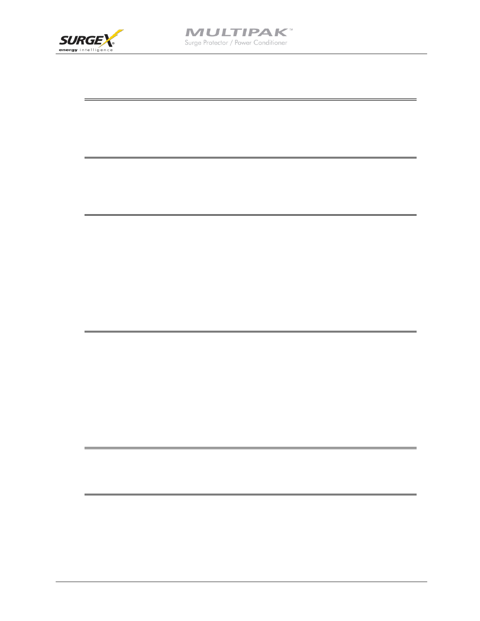 SurgeX SX-DS-156 User Manual | Page 3 / 23