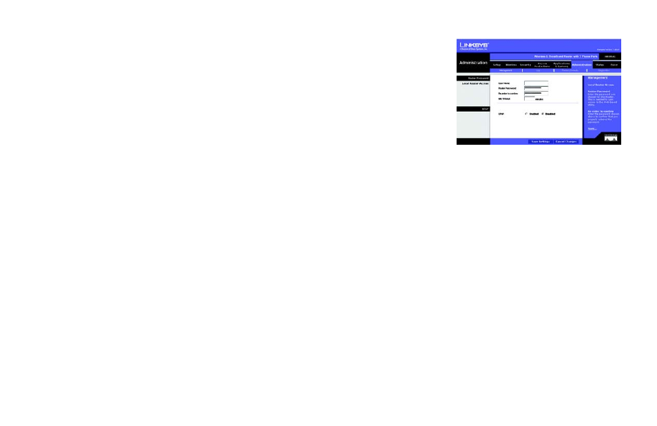 The administration tab - management | Cisco WRTP54G User Manual | Page 53 / 114