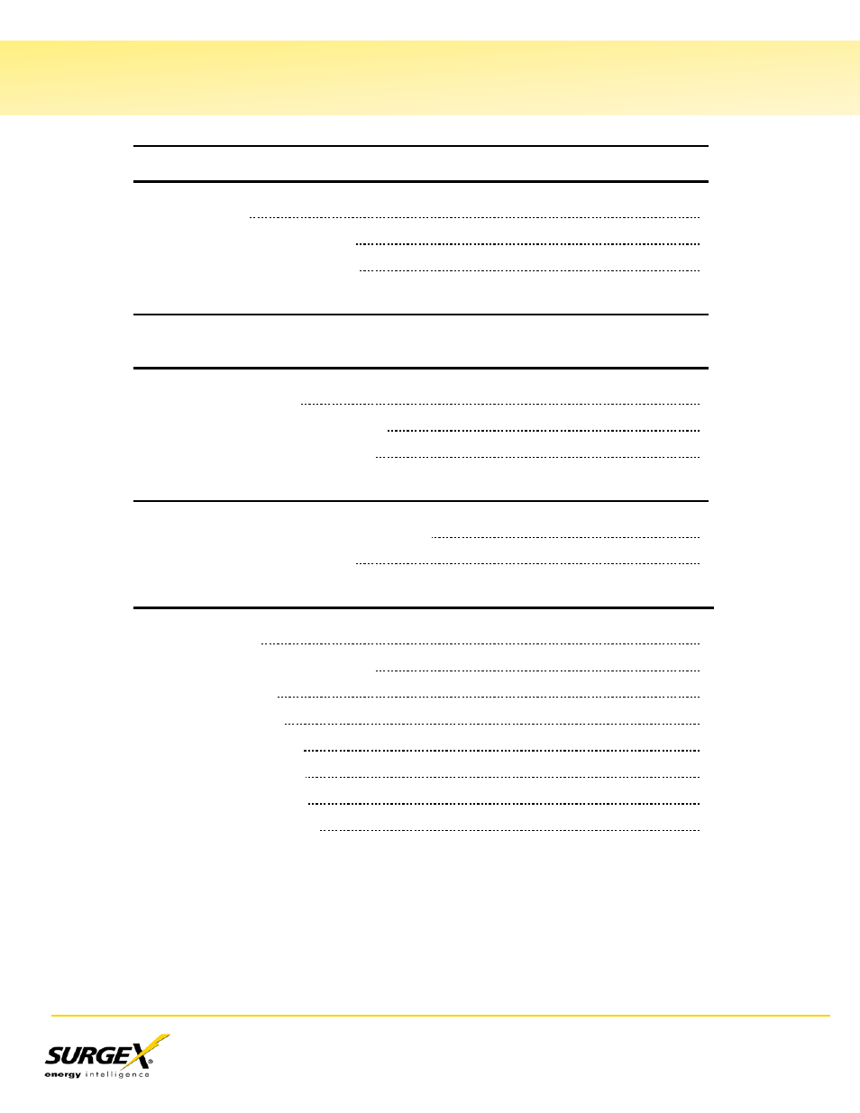 SurgeX CM-1115-RT-AR User Manual | Page 2 / 31