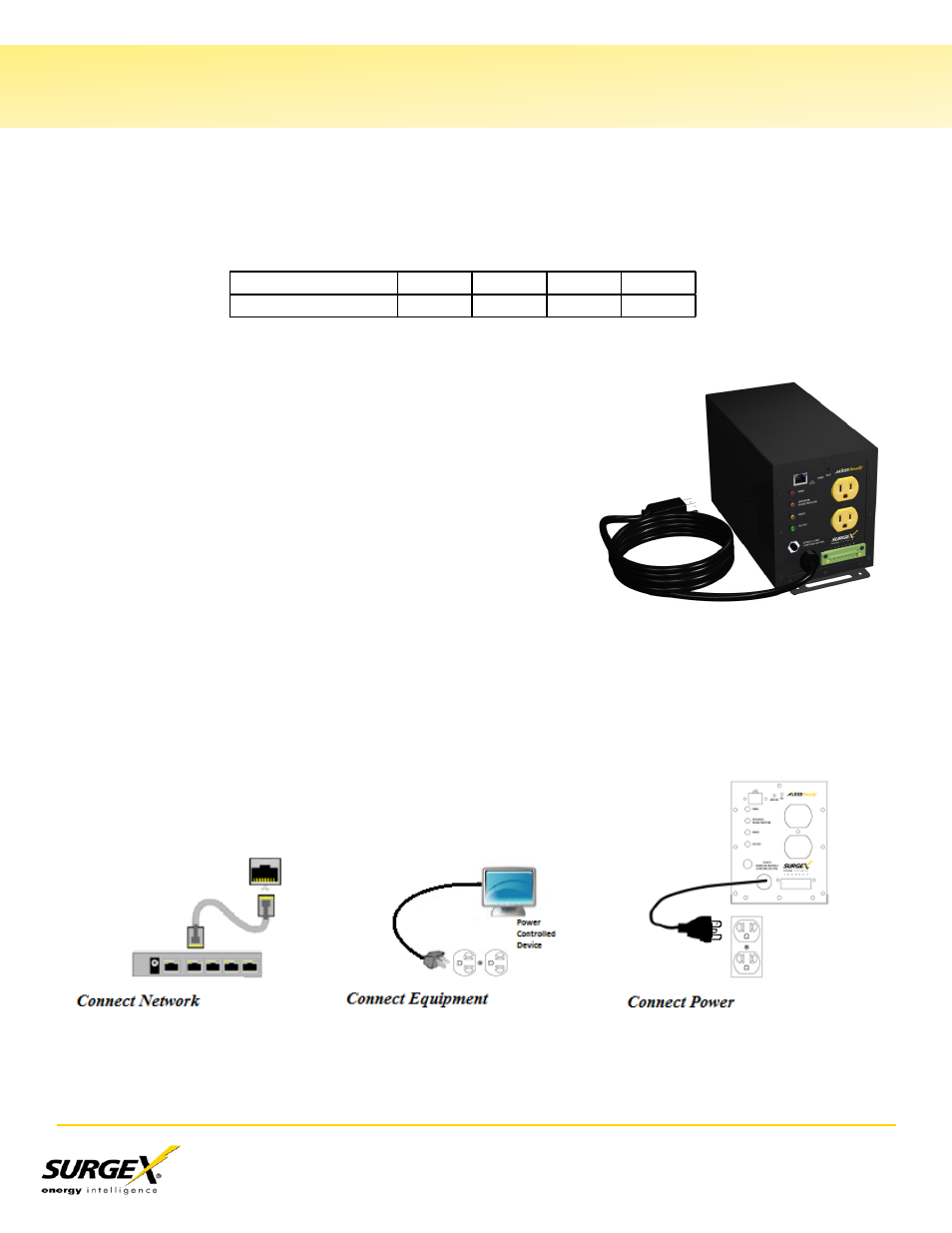 Ii. installation, Physical, Ethernet connection | Ac power connections | SurgeX CM-1115-RT-AR User Manual | Page 6 / 31