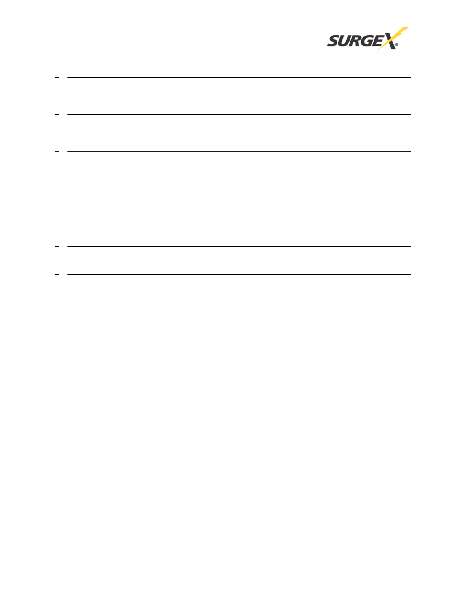SurgeX CM-1120-RT24 User Manual | Page 2 / 8