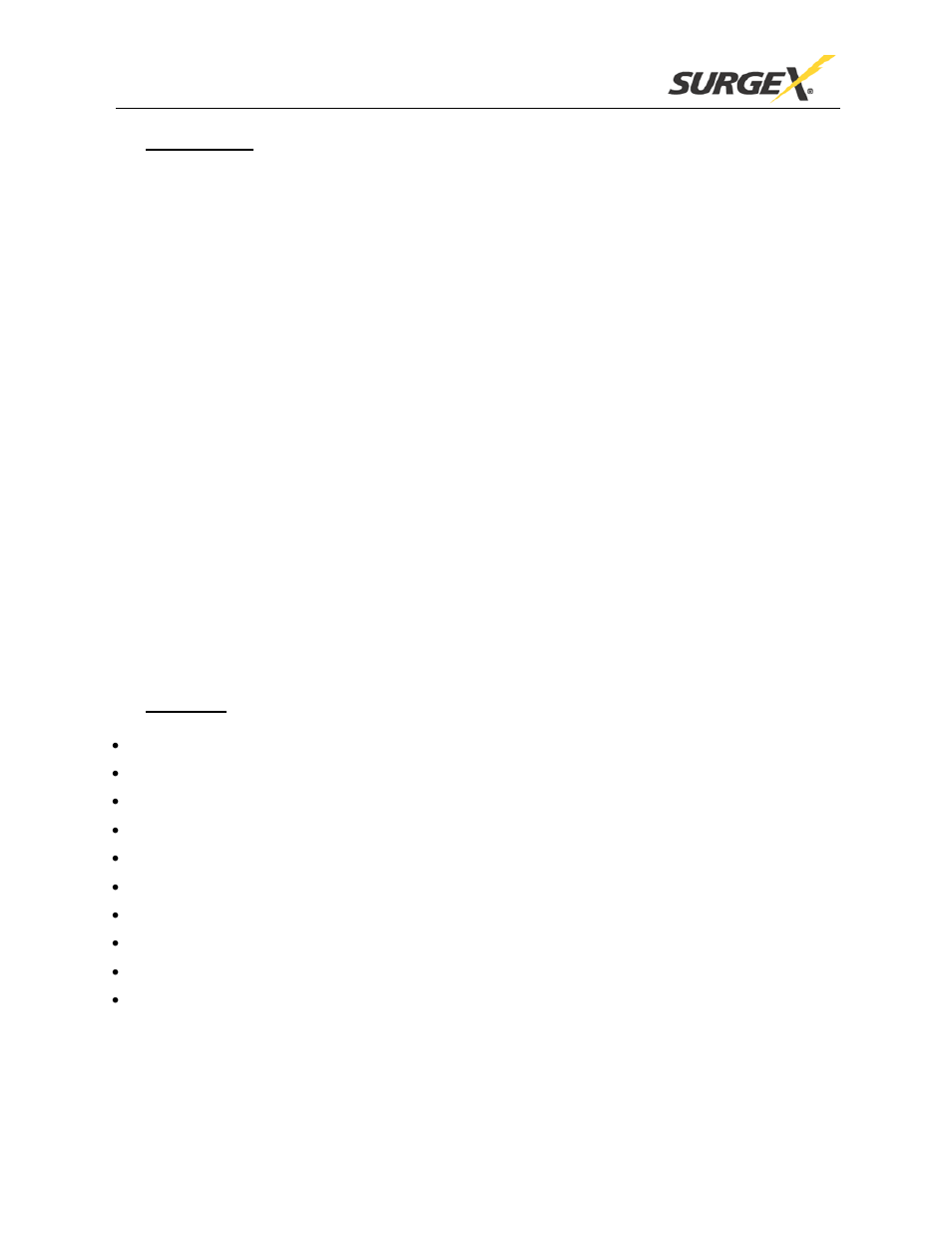 1 description, 2 features, Description | Features | SurgeX CM-1120-RT24 User Manual | Page 3 / 8
