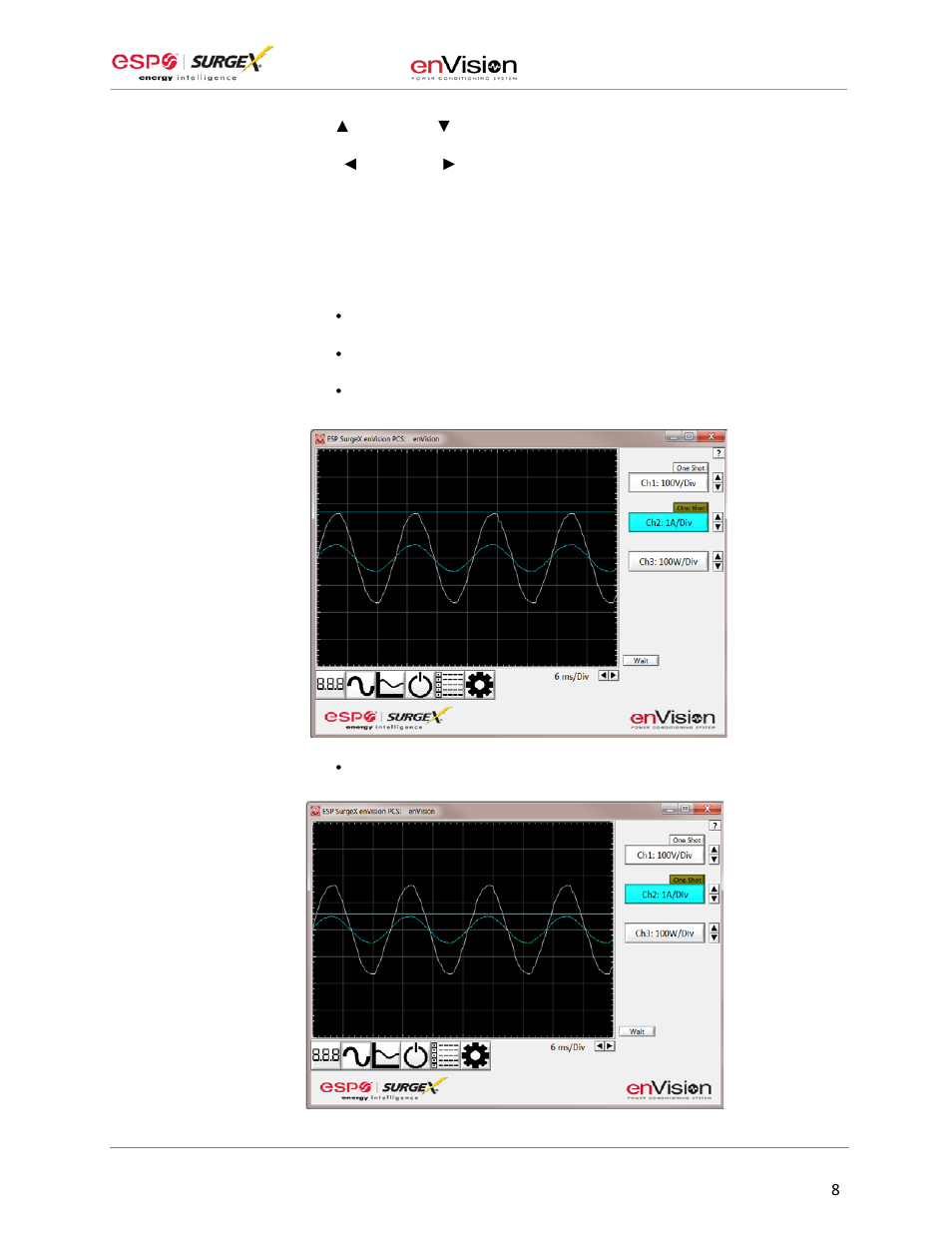 Software user manual | SurgeX EV-23010 User Manual | Page 9 / 17