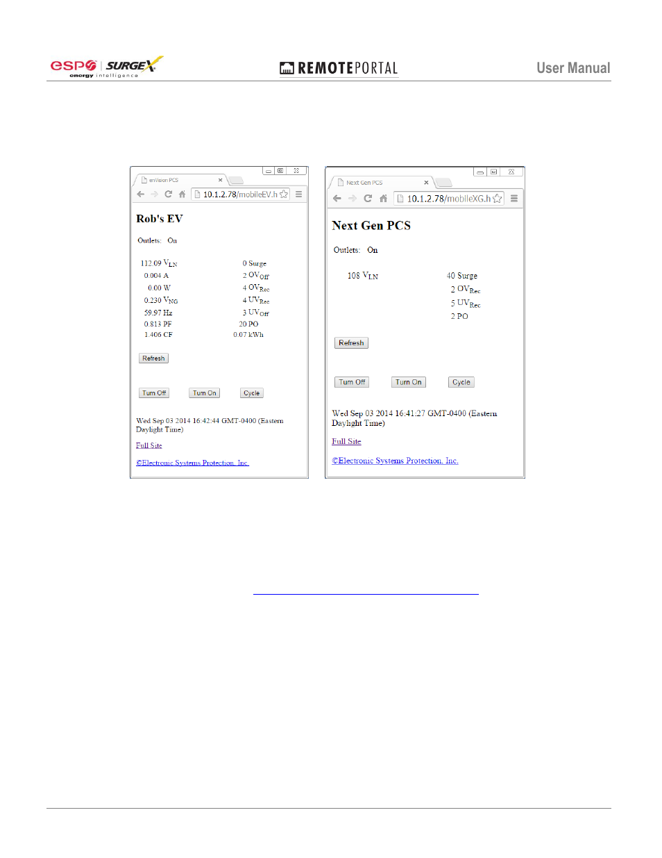 Mobile, Snmp, Com port redirection | SurgeX RP-IP-GNS User Manual | Page 11 / 14