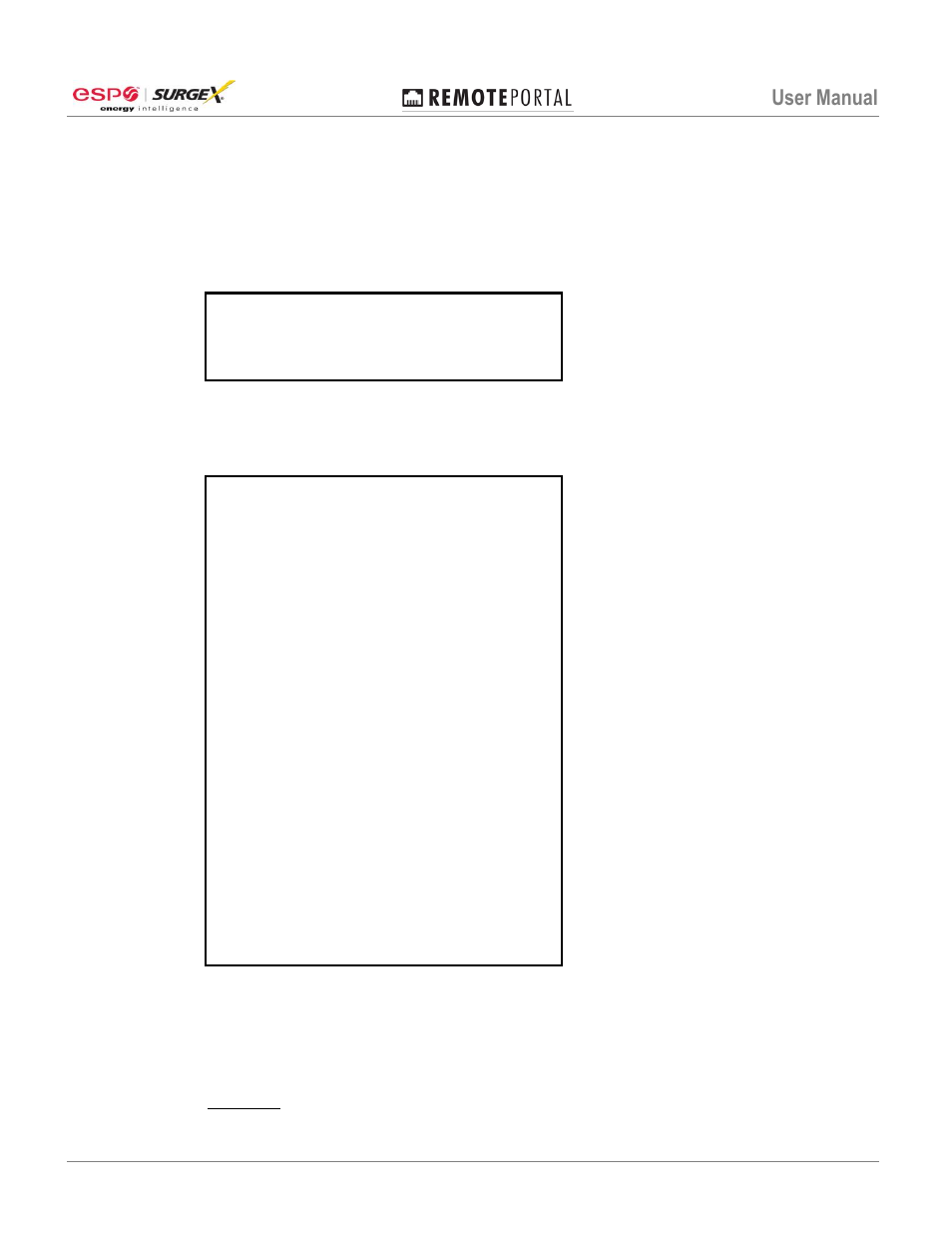 Advanced configuration, User manual | SurgeX RP-IP-GNS User Manual | Page 12 / 14