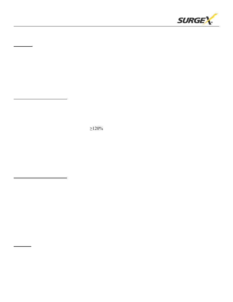 SurgeX SU-1000Li User Manual | Page 8 / 9
