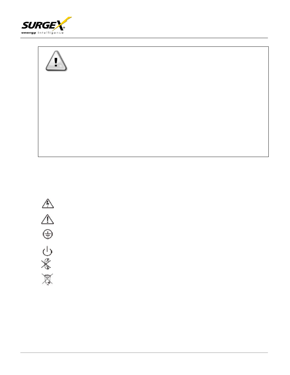 On-line ups user manual | SurgeX UPS-3000-OL User Manual | Page 6 / 37