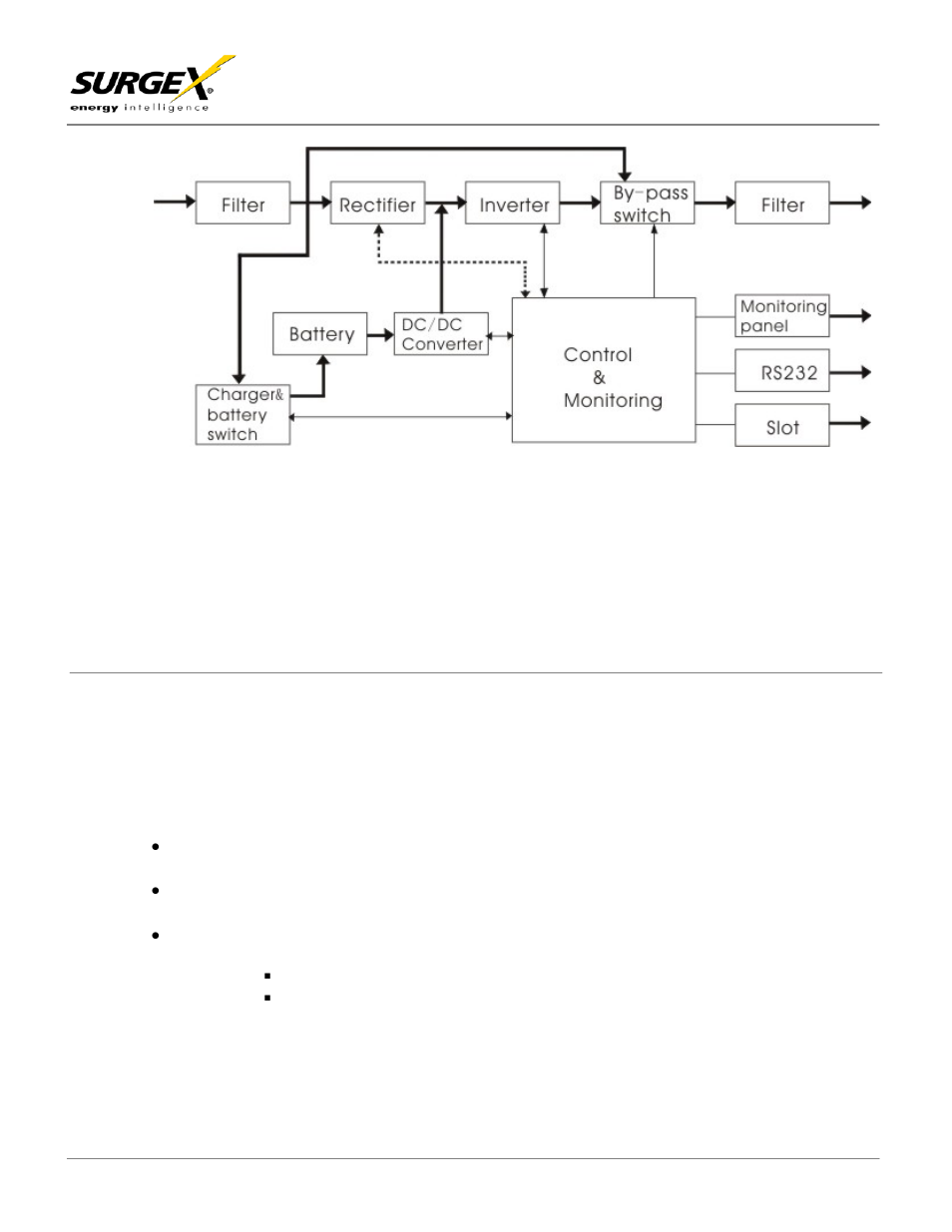 On-line ups user manual, System configuration | SurgeX UPS-3000-OL User Manual | Page 8 / 37