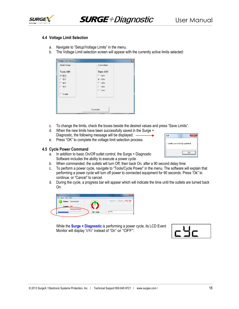 User manual | SurgeX Defender Series Surge + Diagnostic User Manual | Page 19 / 27