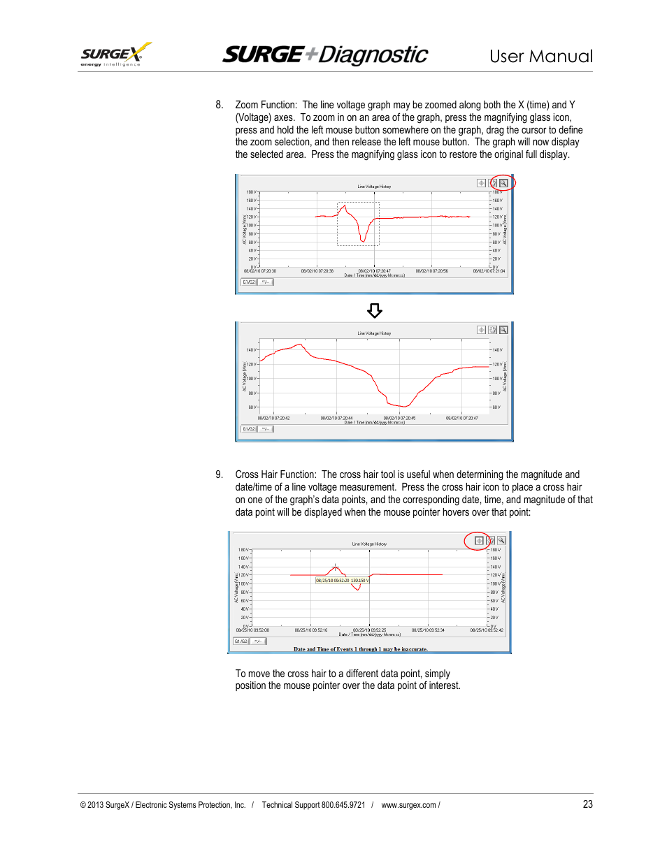 User manual | SurgeX Defender Series Surge + Diagnostic User Manual | Page 24 / 27