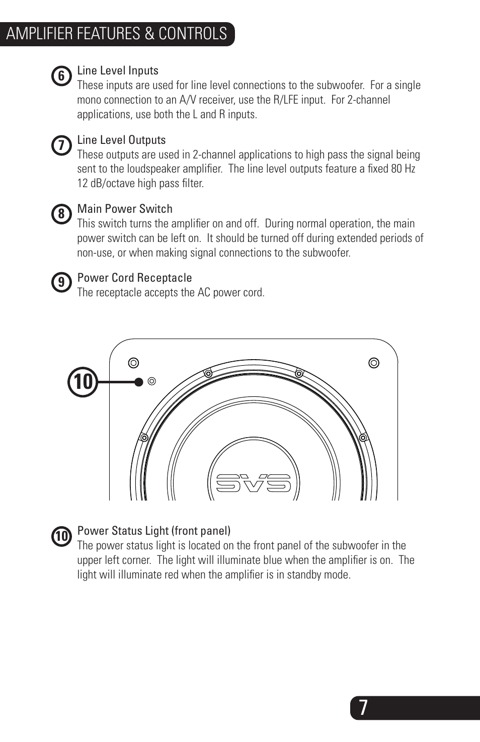 Pb-sb-2000_manual_singles_03252013_9, Amplifier features & controls | SVS SB-2000 User Manual | Page 8 / 14