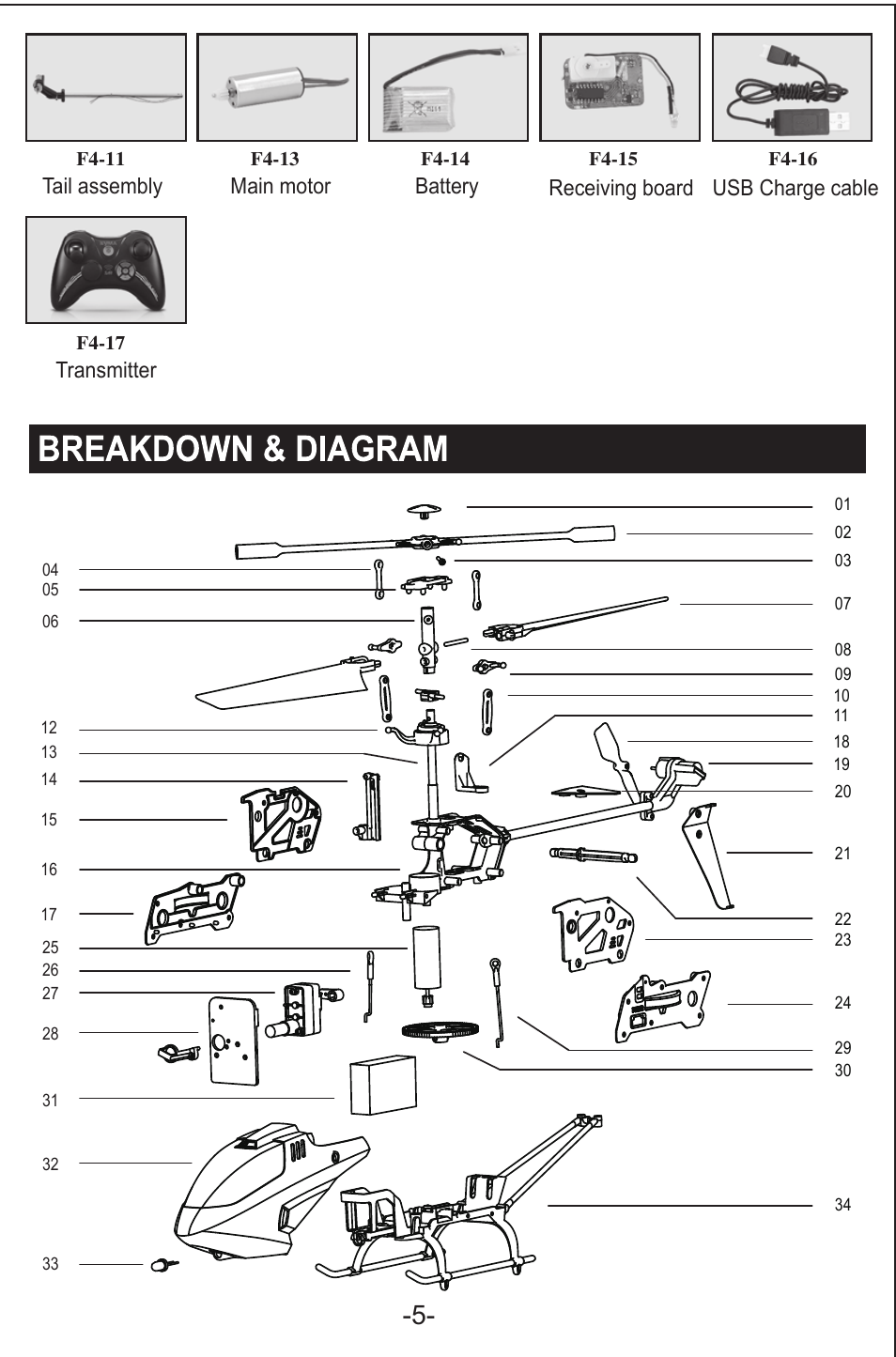 Syma Toys F4 User Manual | Page 6 / 8