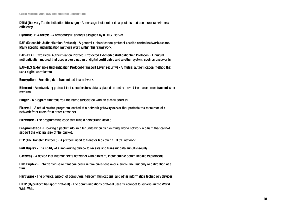 Cisco BEFCMU10 User Manual | Page 22 / 30