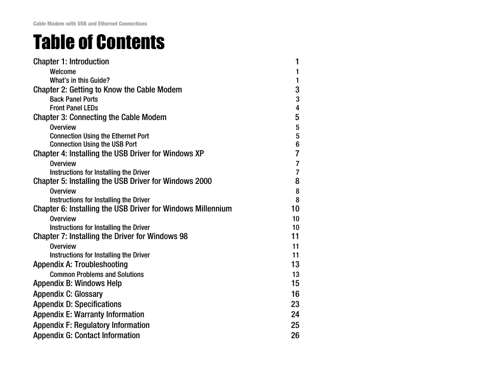 Cisco BEFCMU10 User Manual | Page 3 / 30