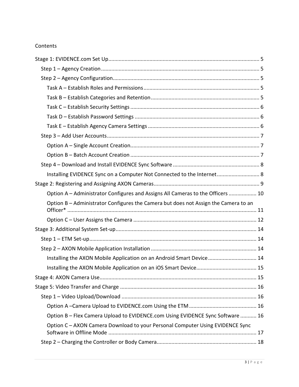 Taser Axon-Flex User Manual | Page 3 / 22
