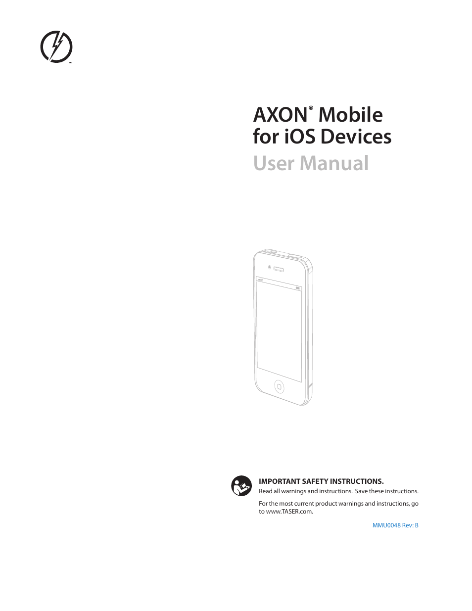 Taser Axon-Mobile User Manual | 19 pages