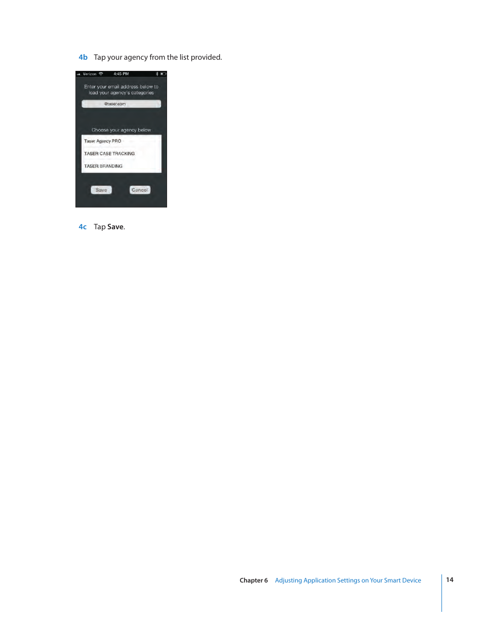 Taser Axon-Mobile User Manual | Page 14 / 19