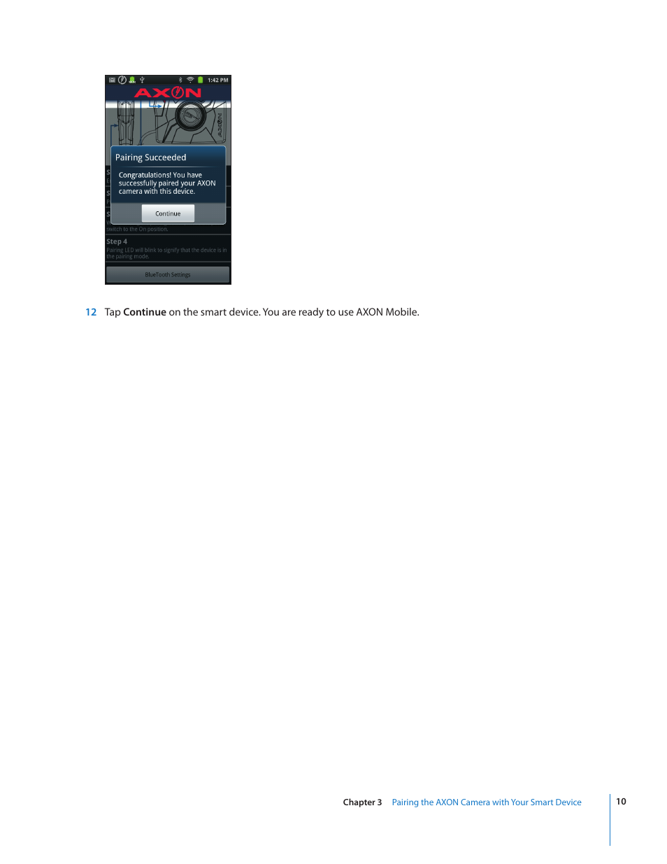 Taser Axon-Mobile User Manual | Page 10 / 28