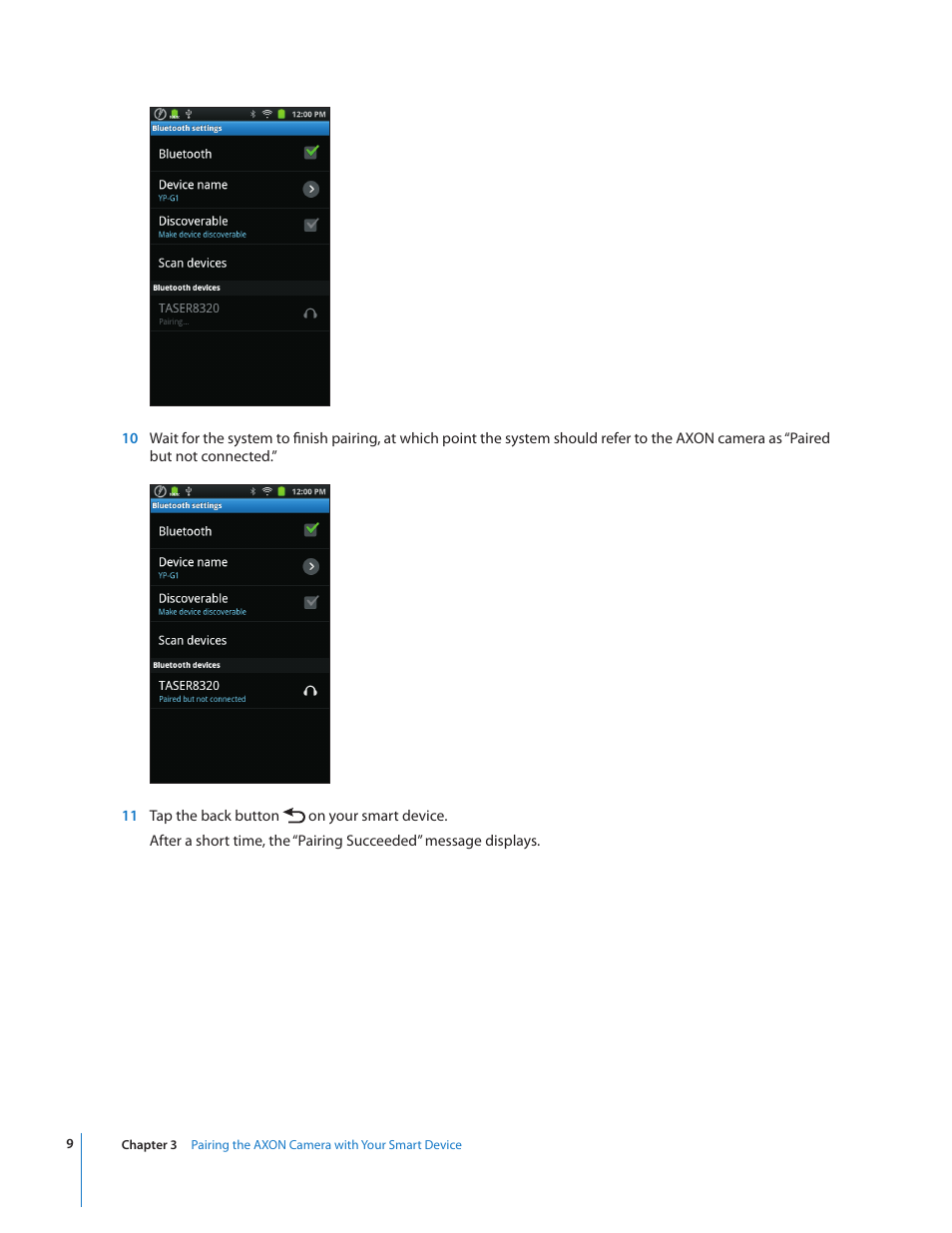 Taser Axon-Mobile User Manual | Page 9 / 28