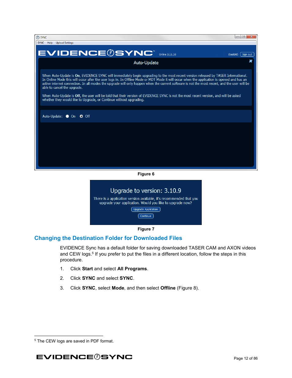 Taser Evidence-Sync User Manual | Page 12 / 86