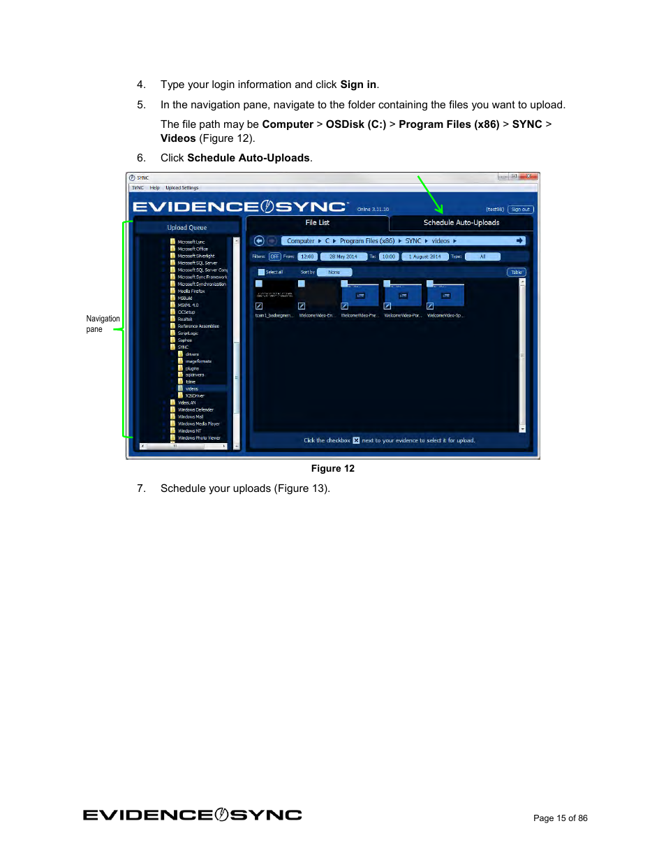 Taser Evidence-Sync User Manual | Page 15 / 86