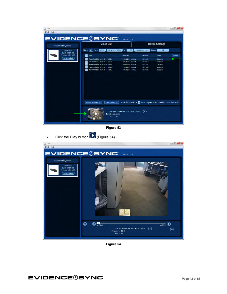 Taser Evidence-Sync User Manual | Page 43 / 86