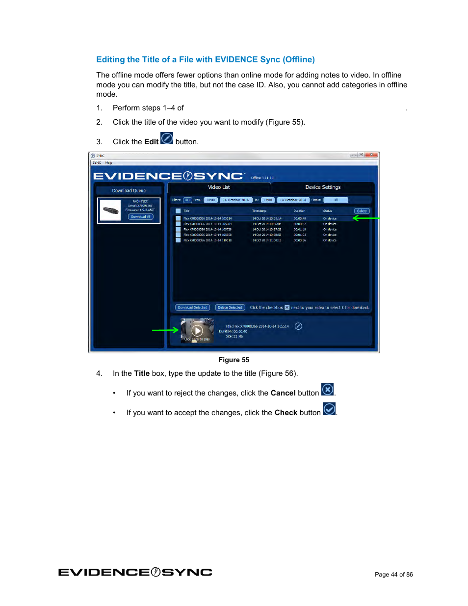 Taser Evidence-Sync User Manual | Page 44 / 86
