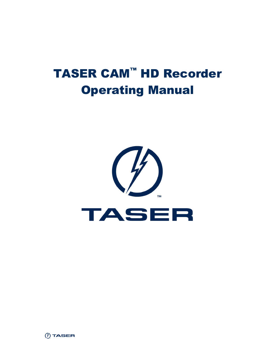 Taser CAM-HD User Manual | 48 pages