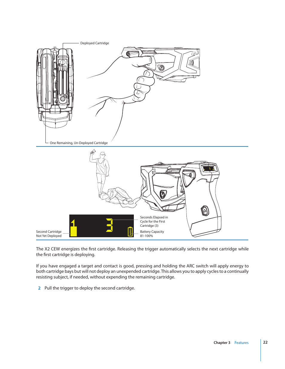 Taser X2 User Manual | Page 22 / 55
