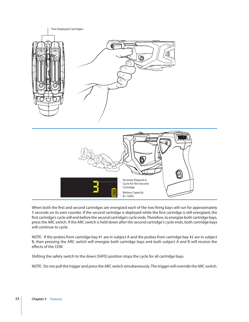 Taser X2 User Manual | Page 23 / 55