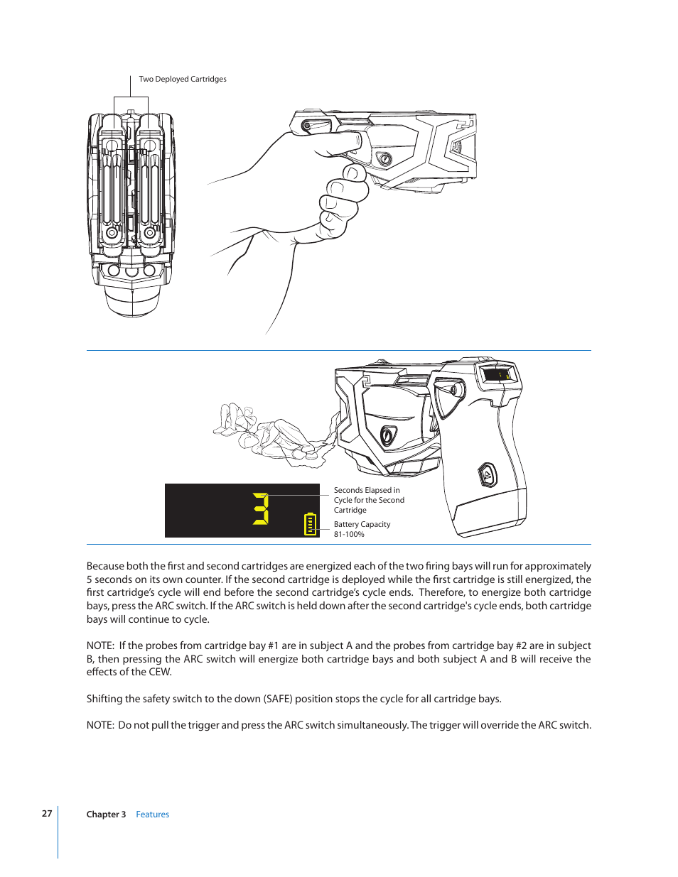 Taser X2 User Manual | Page 27 / 55