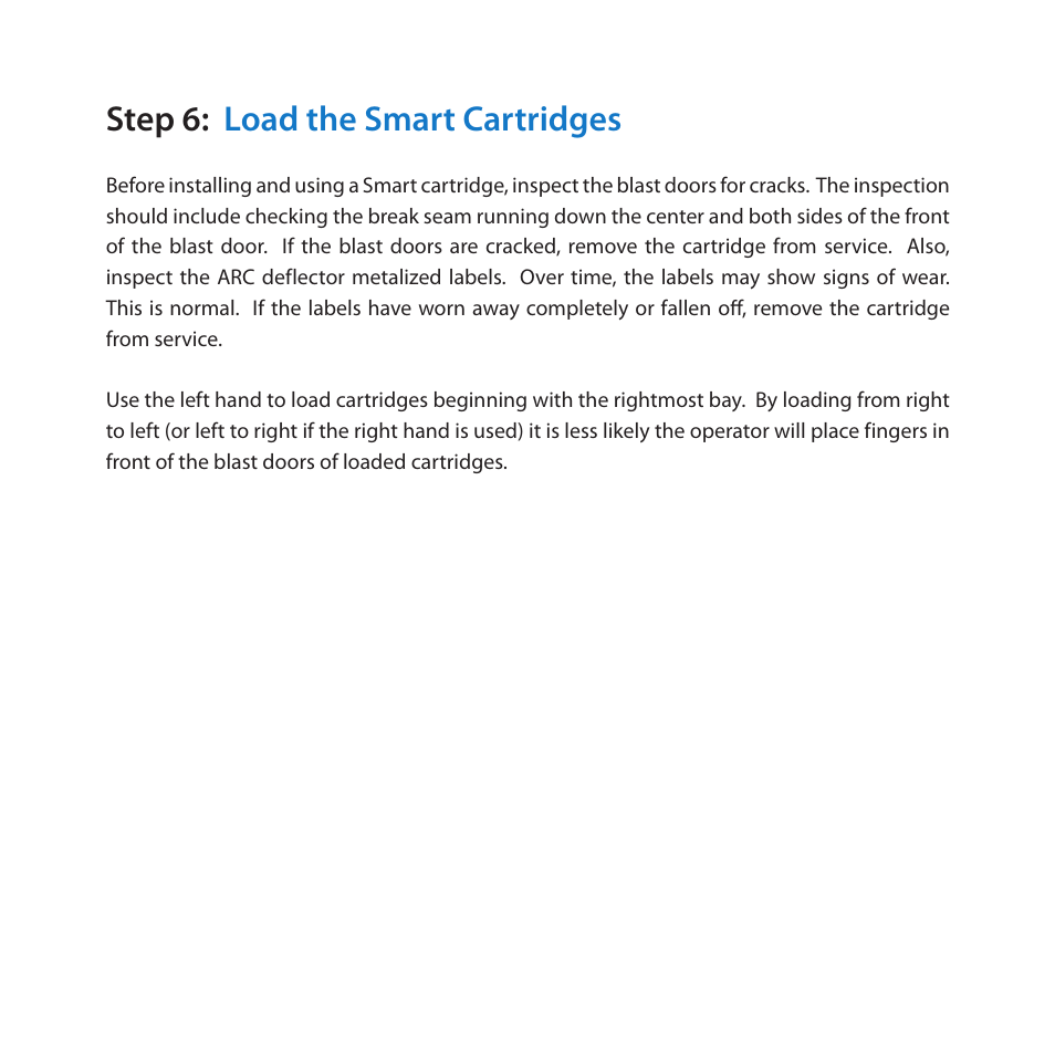 Step 6: load the smart cartridges | Taser X2 User Manual | Page 8 / 18