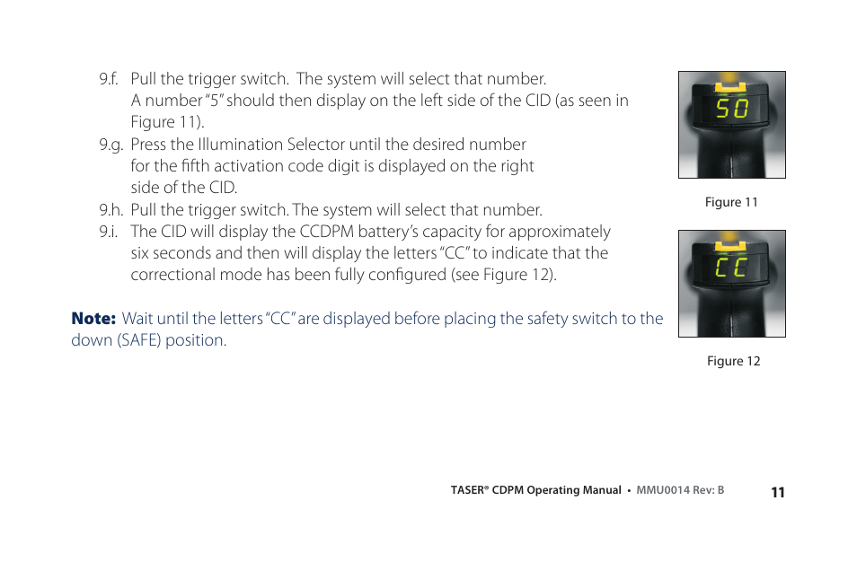 Taser X26 User Manual | Page 11 / 22