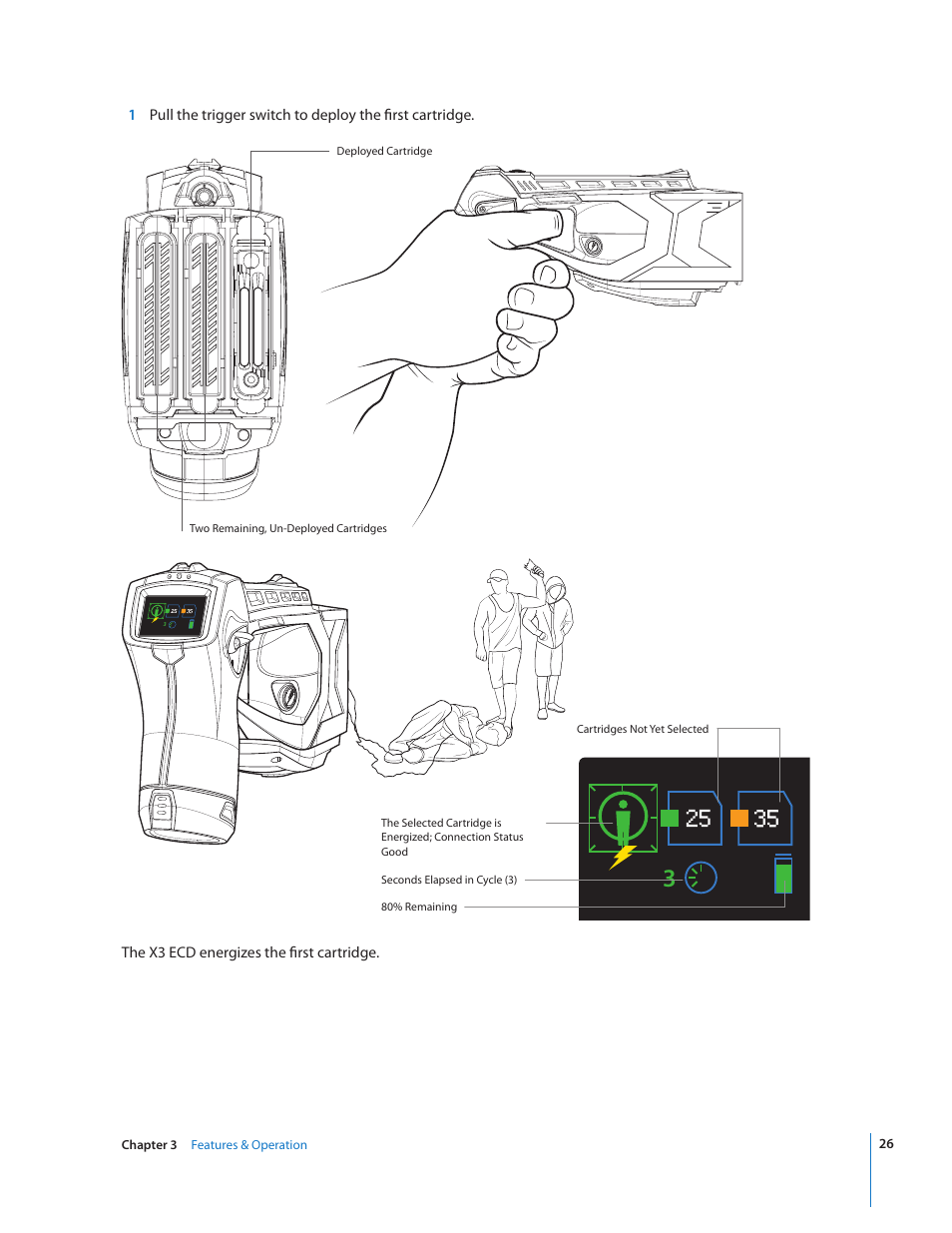 Taser X3 User Manual | Page 26 / 63