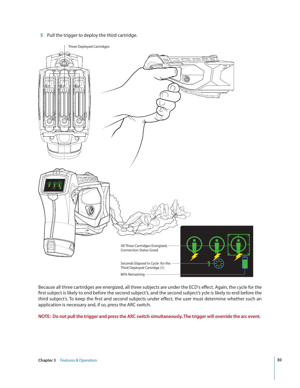 Taser X3 User Manual | Page 30 / 63