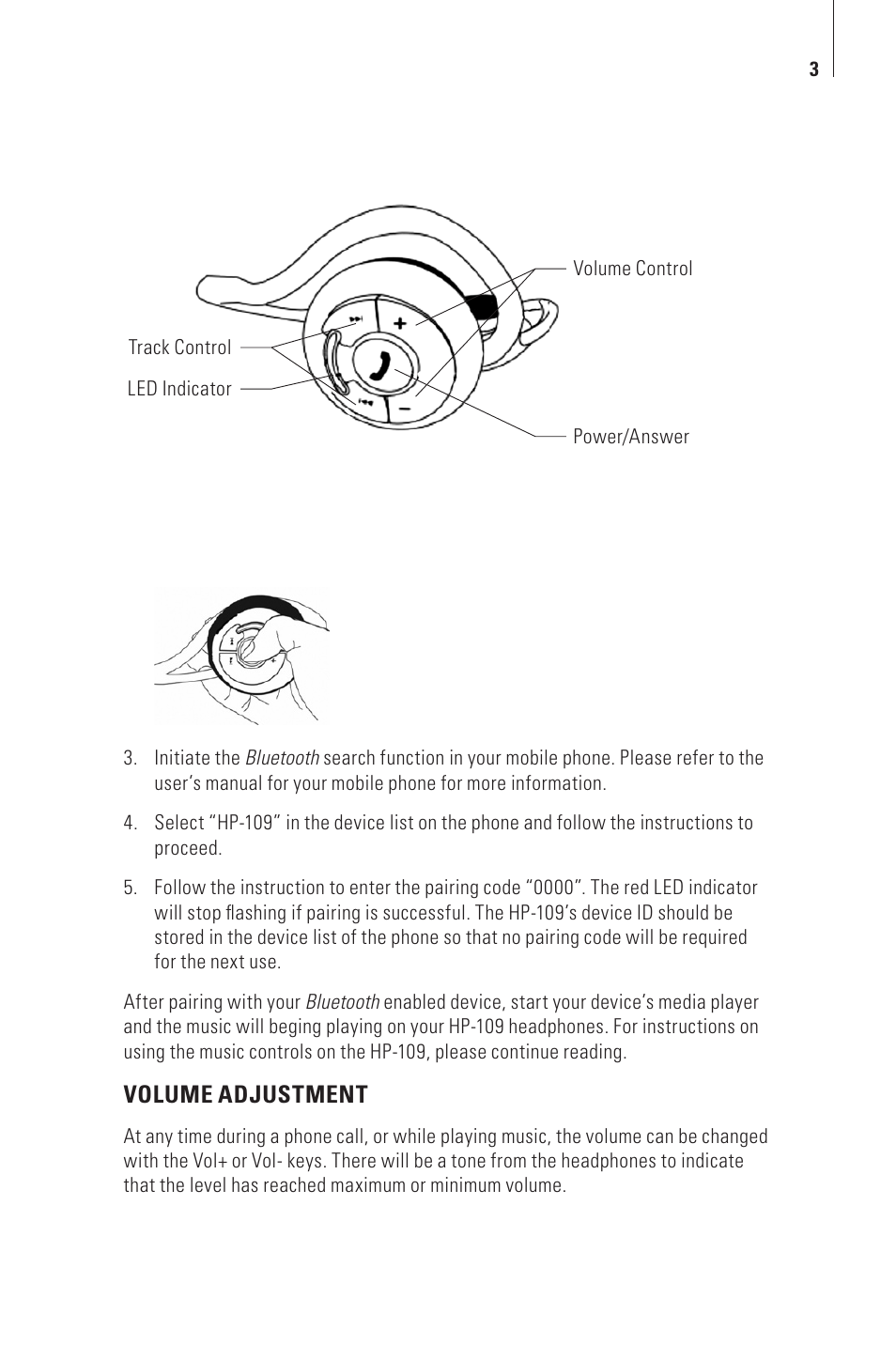 Tenqa HP-109 User Manual | Page 5 / 16