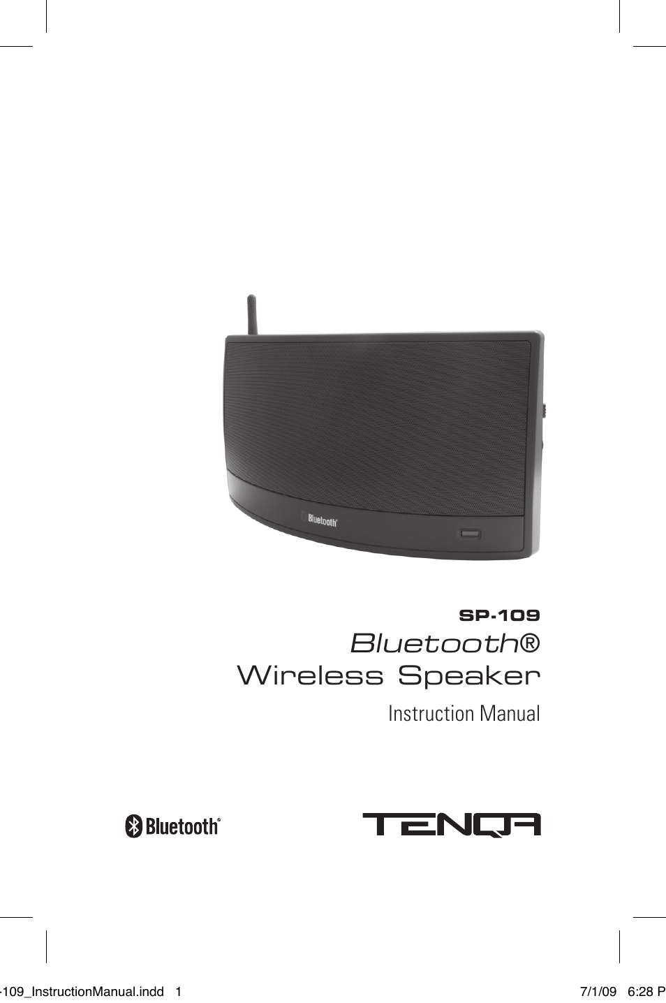 Tenqa SP-109 User Manual | 16 pages