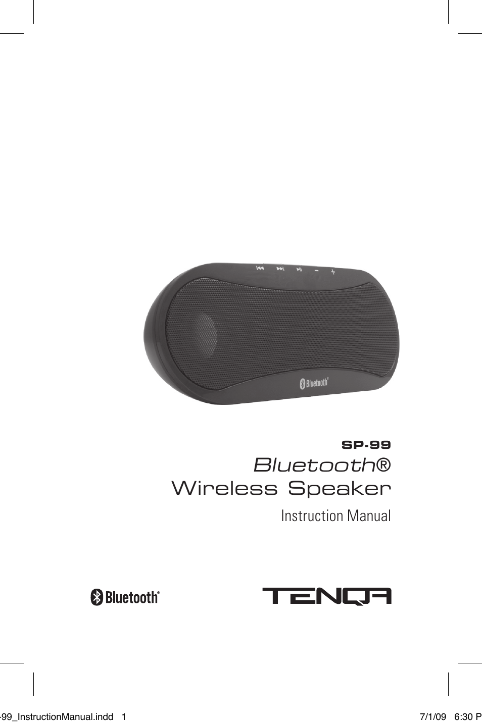 Tenqa SP-99 User Manual | 16 pages