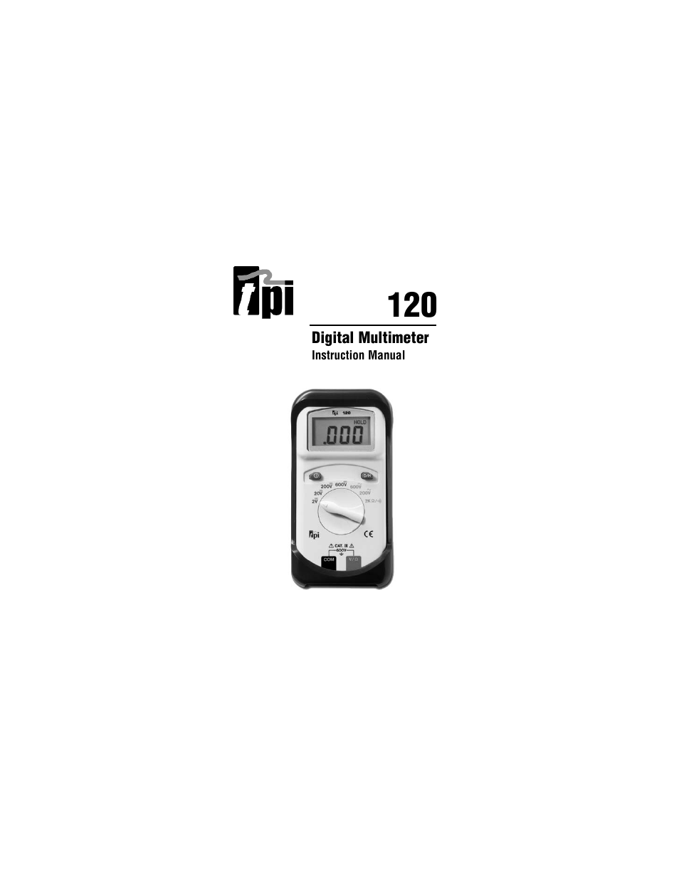 Test Products International 120 User Manual | 12 pages