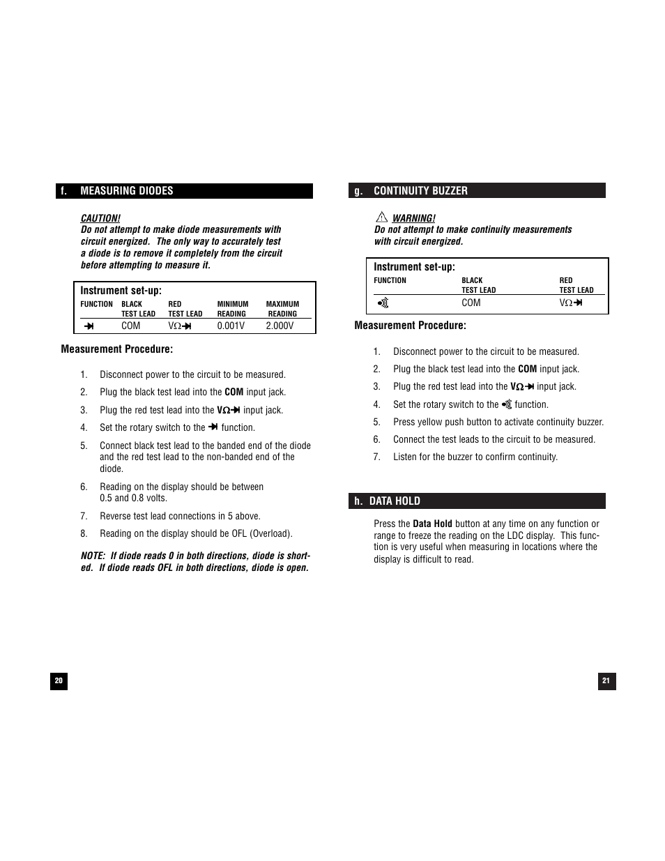 Test Products International 126 User Manual | Page 21 / 28