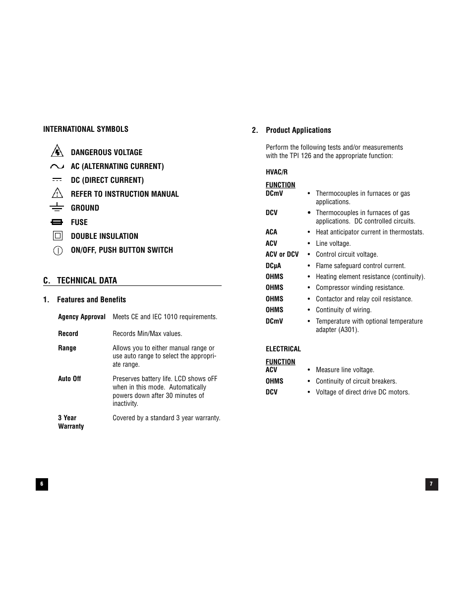 Test Products International 126 User Manual | Page 7 / 28