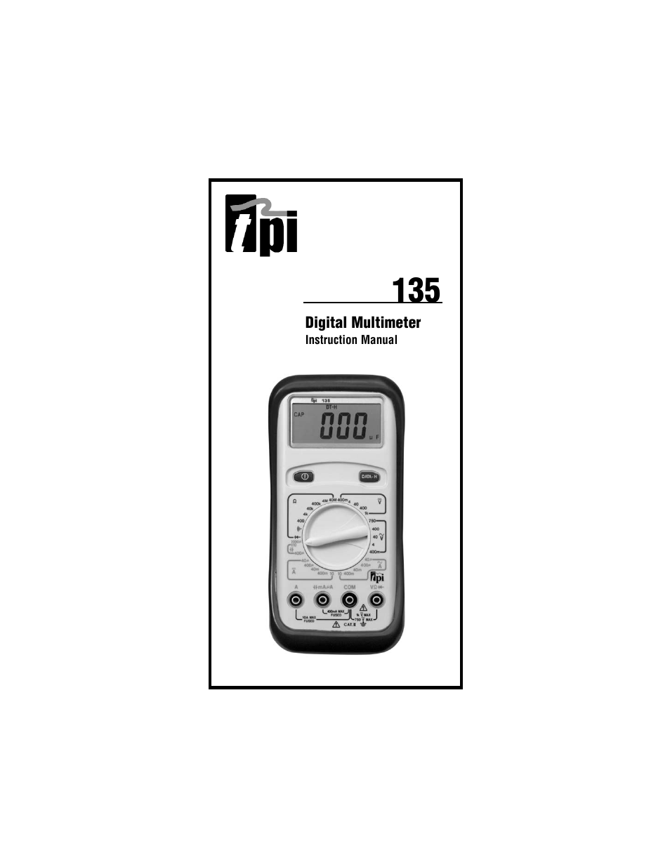 Test Products International 135 User Manual | 13 pages