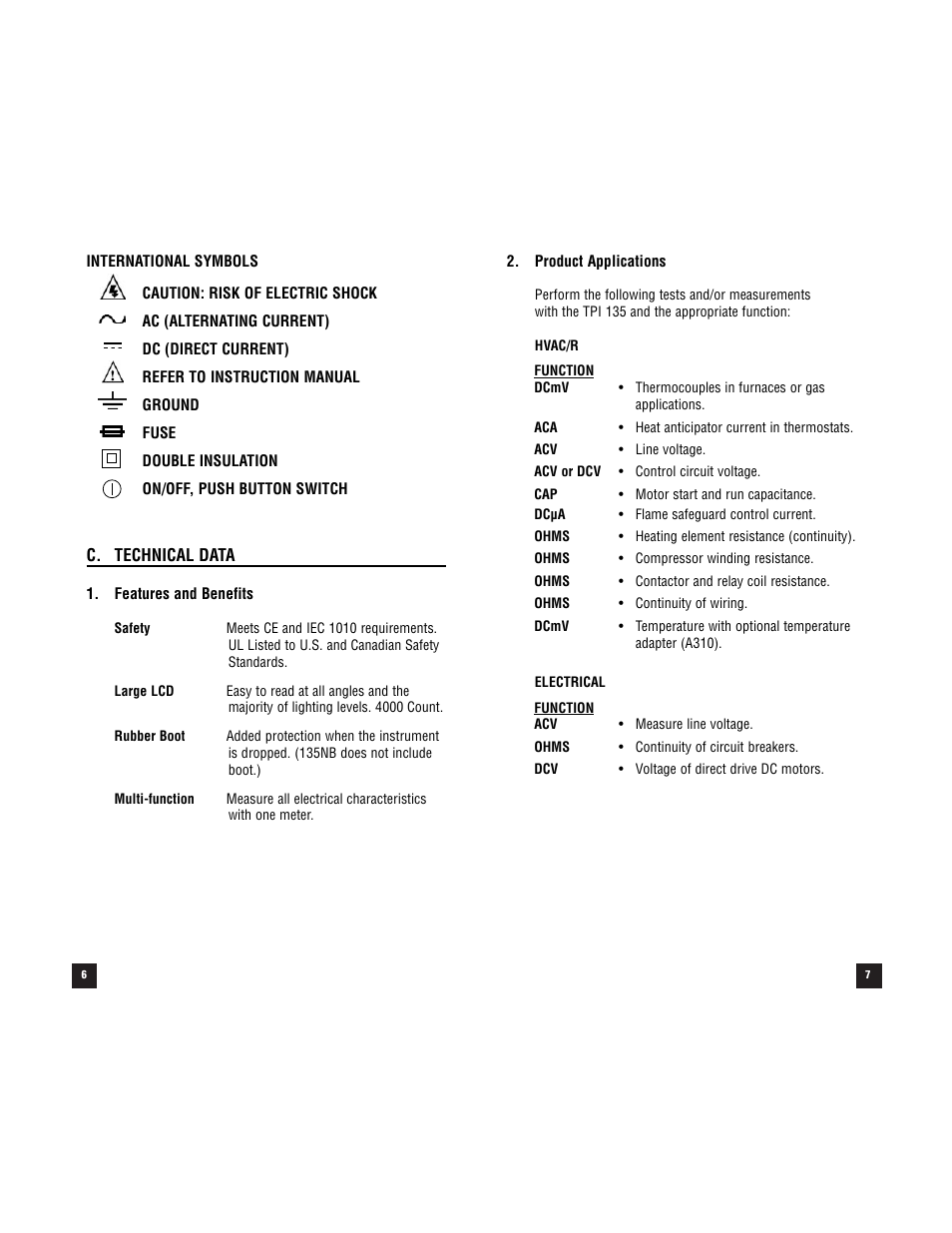 Test Products International 135 User Manual | Page 4 / 13