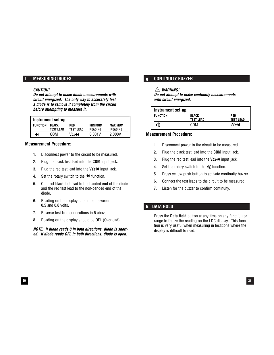 Test Products International 153 User Manual | Page 20 / 28