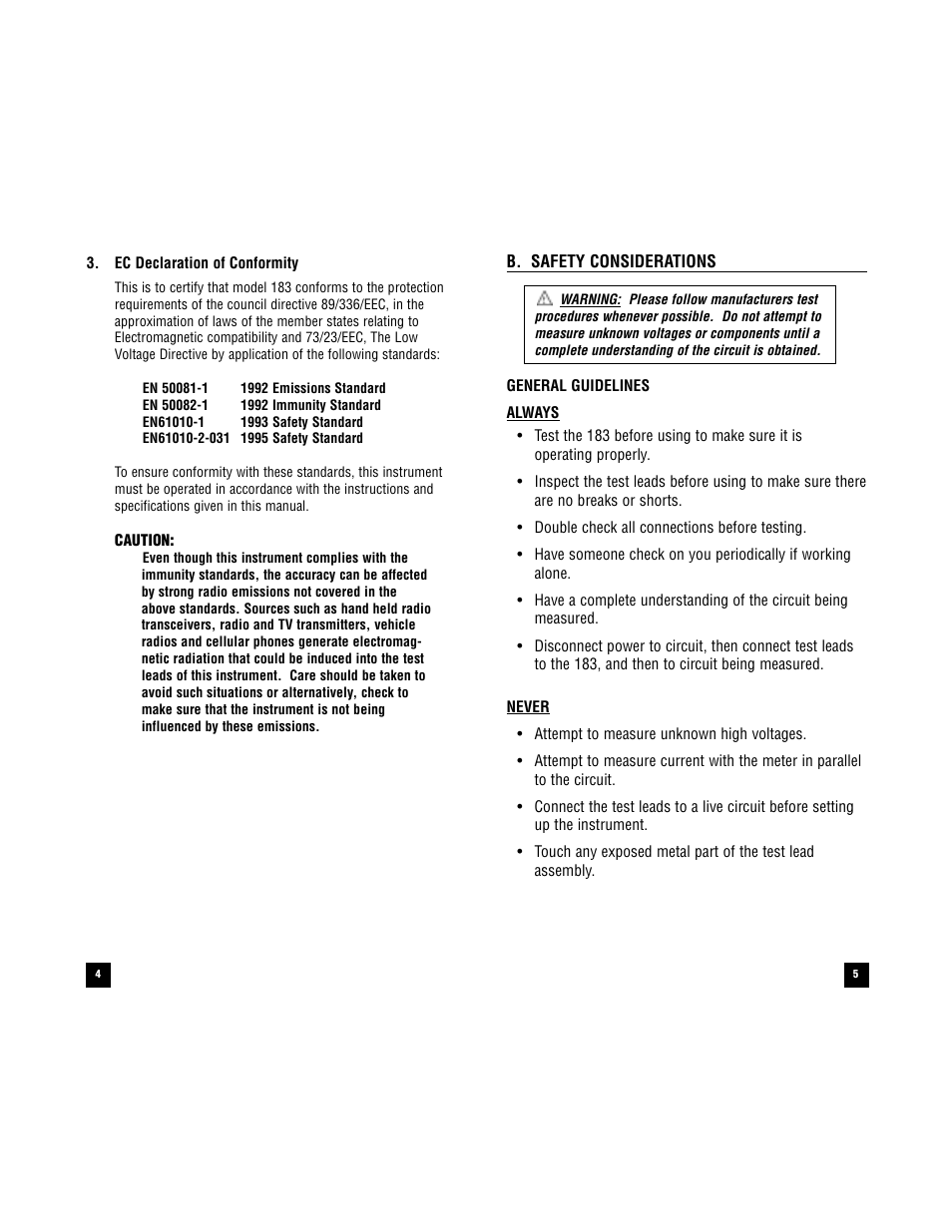 Test Products International 183 User Manual | Page 6 / 37