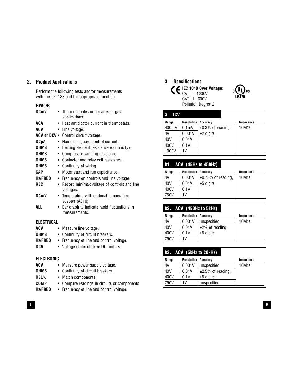 Test Products International 183 User Manual | Page 9 / 37